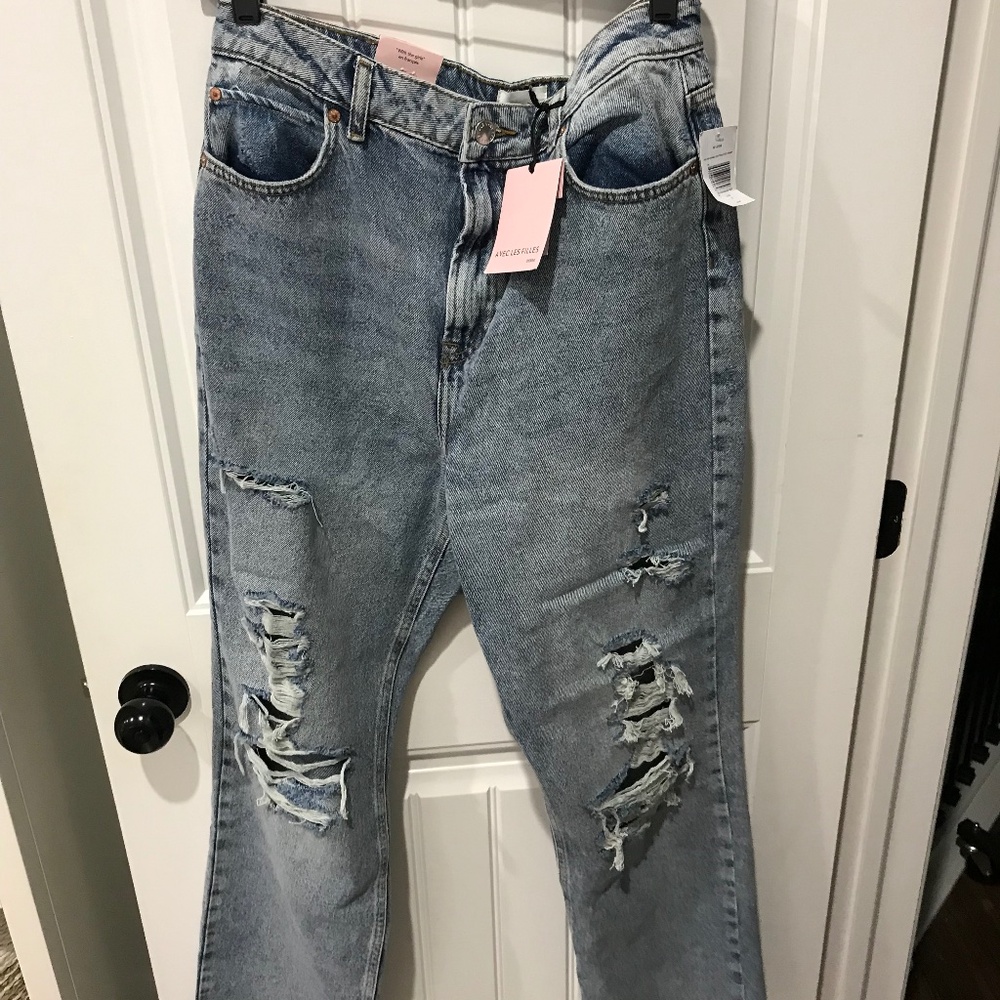 Avec Les Filles Straight Fit Denim